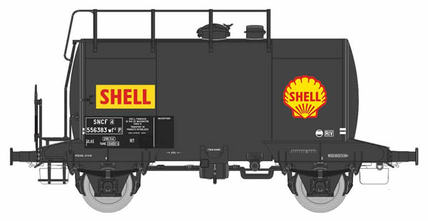 REE Modeles WBE-001 - SHELL Tank Wagon